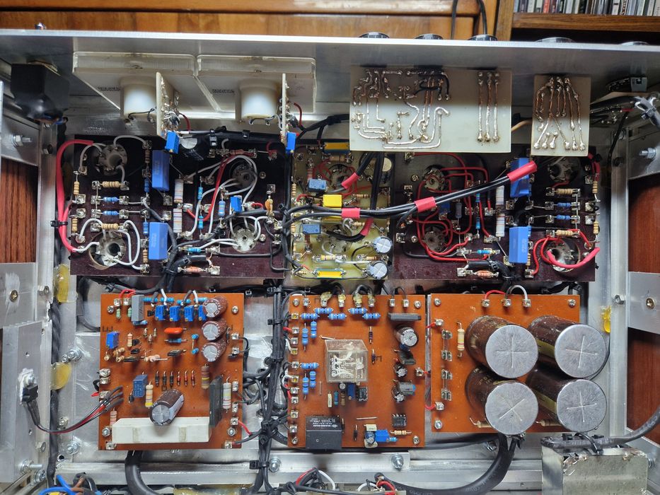 Amplificator lampi 2×50w