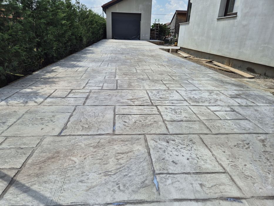 Beton Amprentat Strehaia