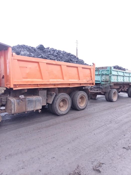 Камаз с прицепом