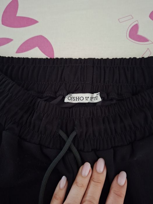 Черен Панталон oysho