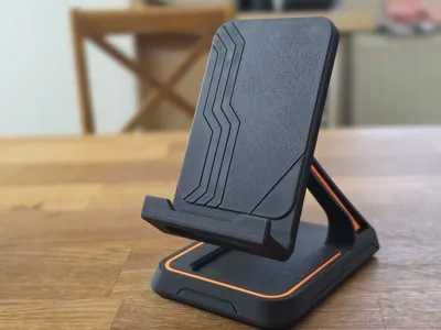 Стойка за Телефон с футуристичен дизайн (3D принт)