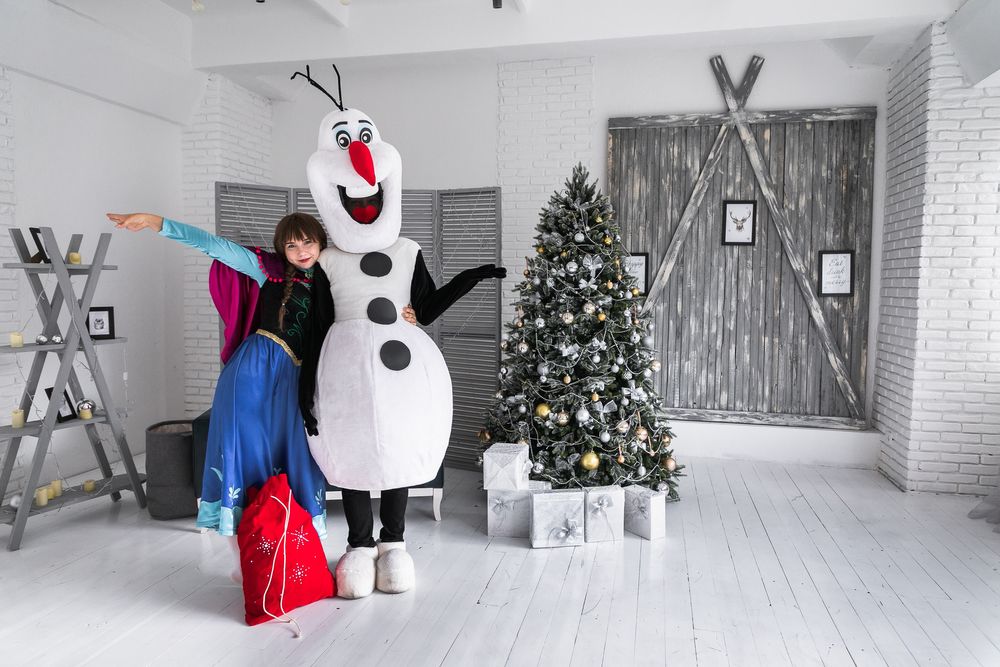 Дед мороз и снегурочка! Яркие, новые костюмы, выезд в садик на дом