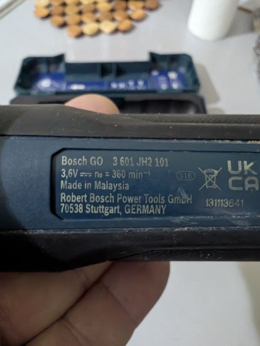 Элктрическая отвертка Bosch Go 2