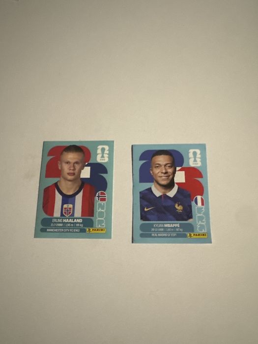 Fifa world cup 2026 panini оригинал Mbappe , Haaland