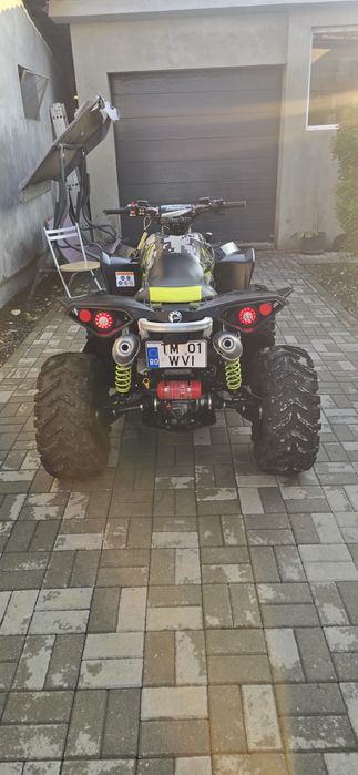 Vand ATV Can Am Renegade 1000R inmatriculat Nr. negru