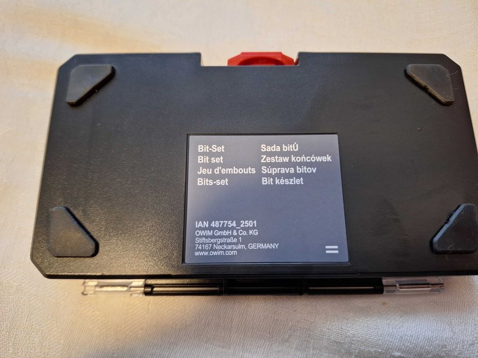 Cutie Parkside cu Set de 24 biti + accesoriu fixare biti, Germany