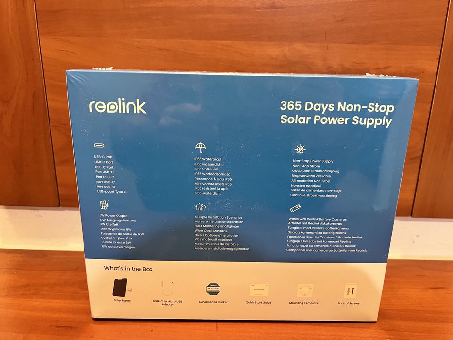 Camera de supraveghere Reolink Argus B320 + Panou Solar