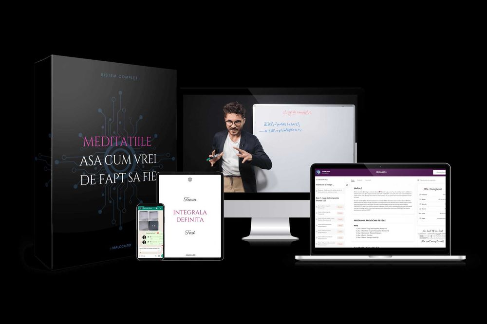 ZECEnBAC. Program cool de meditatii la matematica. Incearca GRATUIT!