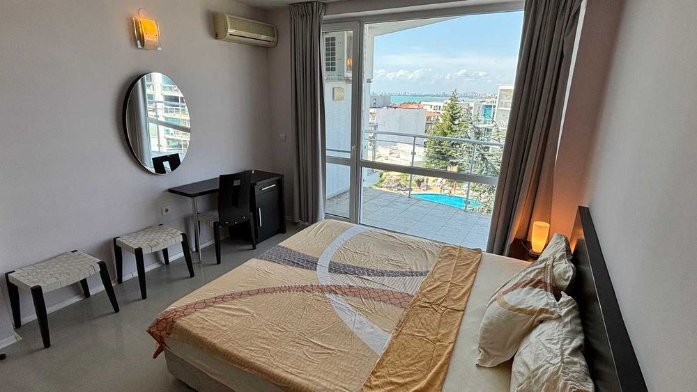 Панорамен тристаен апартамент с гледка към морето к-с АТЛАНТИС