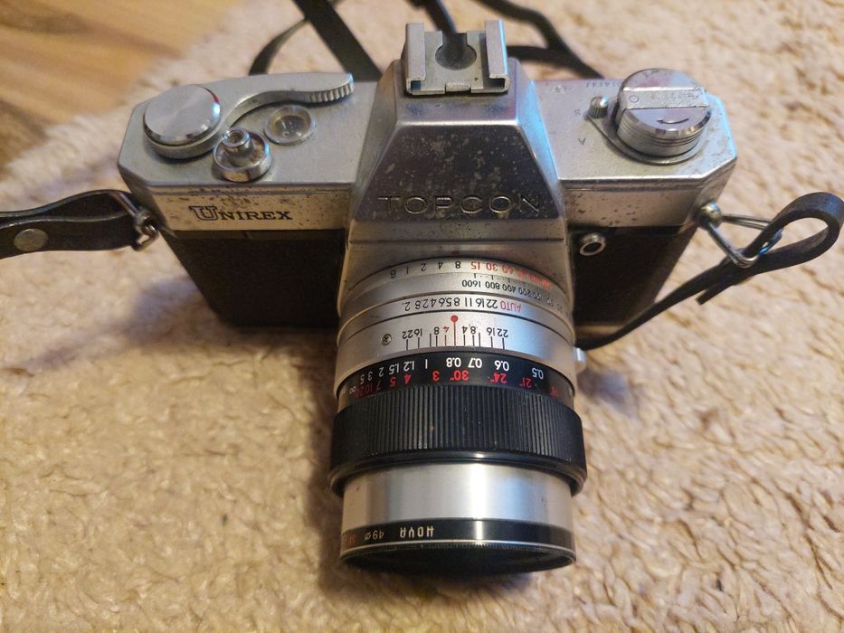 Aparat foto unirex topcon ,obiectiv kogaku japan ,f 35mm 1-3.5
