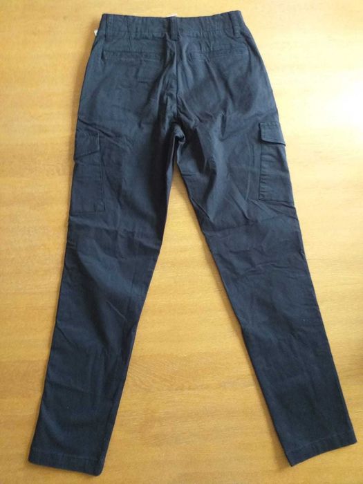 Черен панталон Манго за момчета