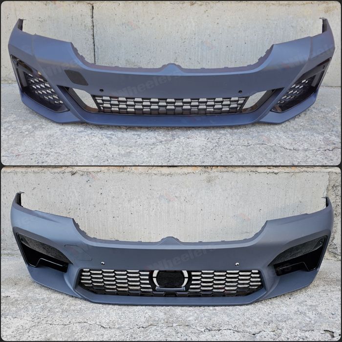 Передний бампер BMW G30 M5 M-tech