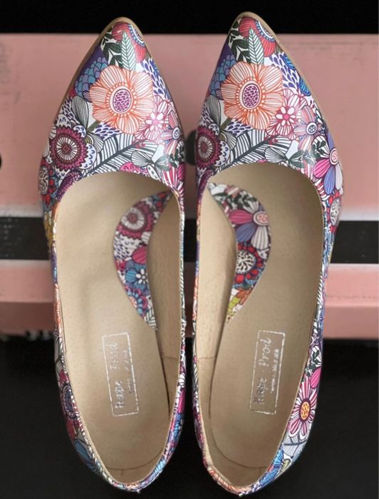 Stiletto piele naturală