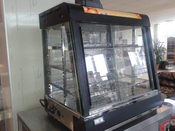 Топла витрина Нова настолна за закуски,пържени продукти к