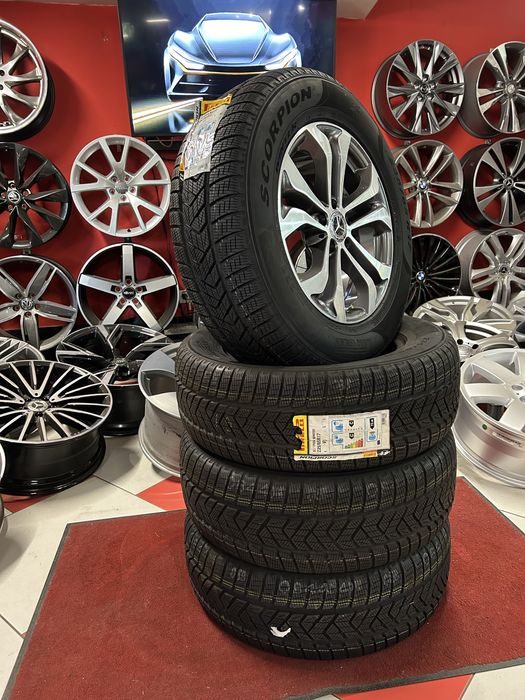 Джанти 17 Цола С Гуми зимни 235/65/17 5х112 Mercedes GLC W253 ML W166