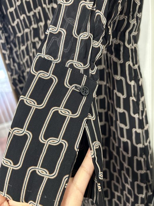 Шифоновое длинное платье