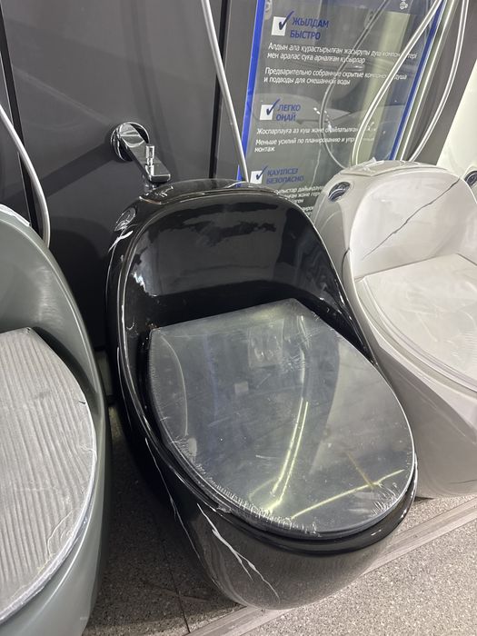 Унитаз монолит Яйцо