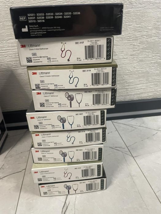 Стетоскопи Littmann и GIMA