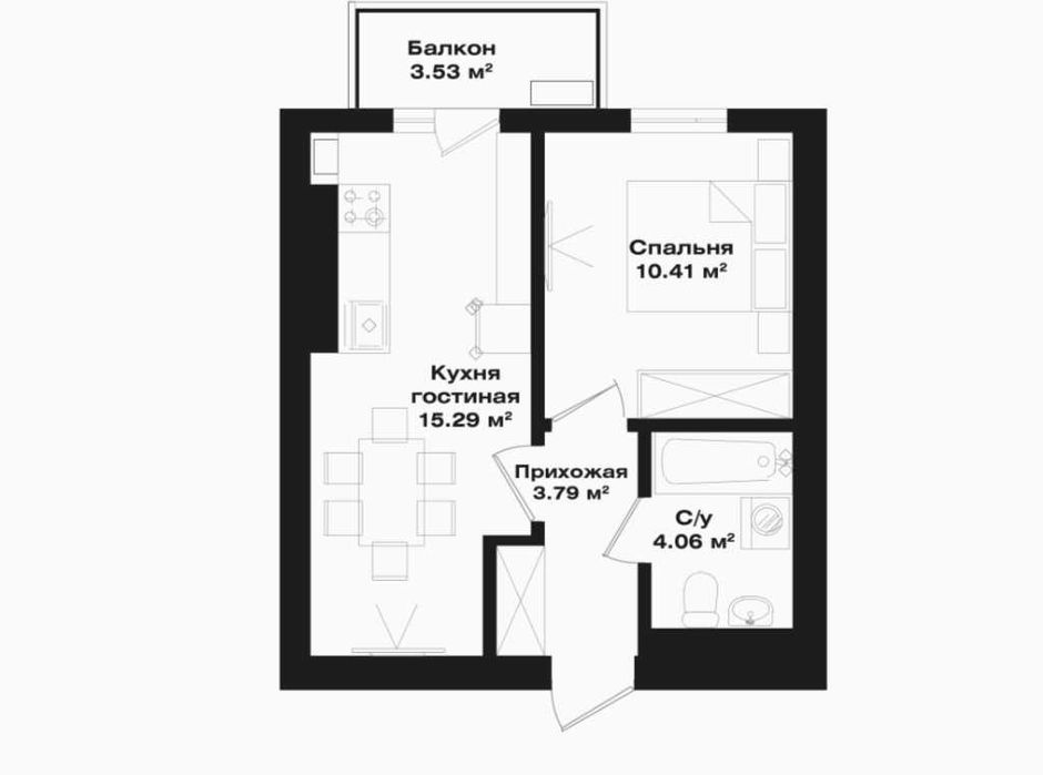 Shahar markazidan zamonaviy 2-x kvartira | Ipoteka va Rassrochka bor