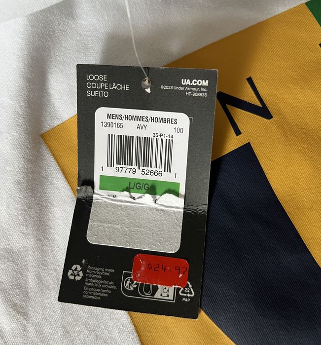 оригинал футболка «under armour»