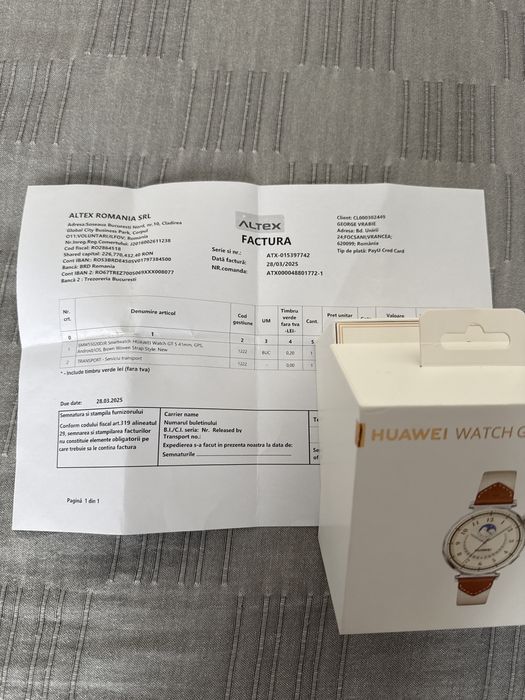 Ceas huawei gt 5
