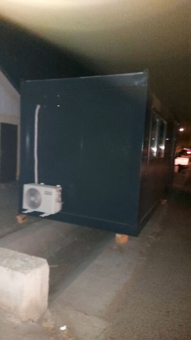 Vand container modular tip birou,cu AC și convertor