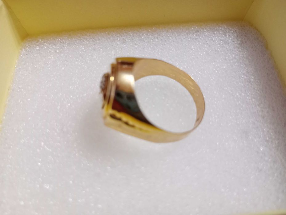 Златен Мъжки пръстен