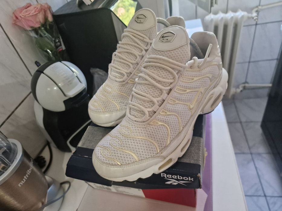 Nike Tn white metalic originali