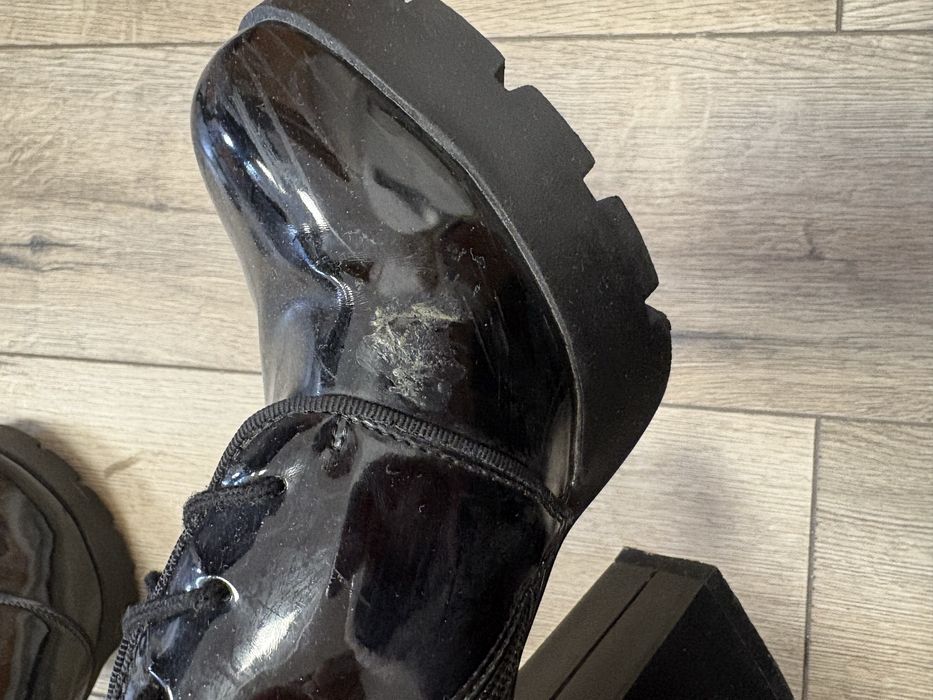 Ботильоны туфли обувь лакированные