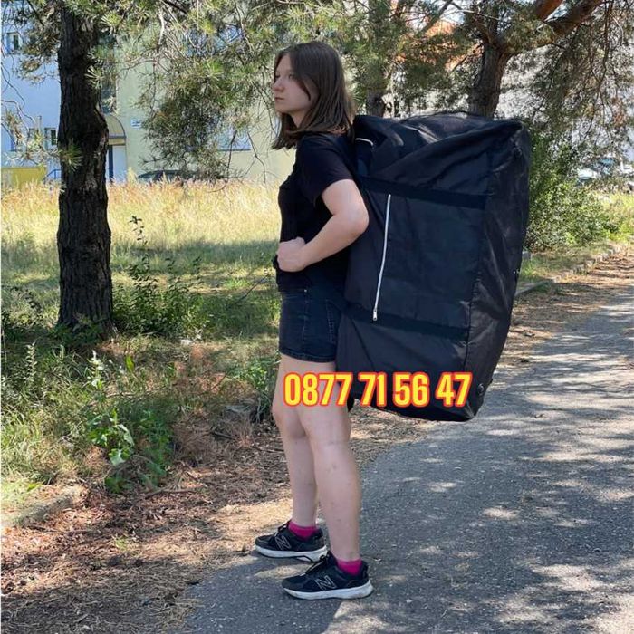 Чанта ръчен багаж сак за пътуване пътна раница ВОДОУСТОЙЧИВ за самолет