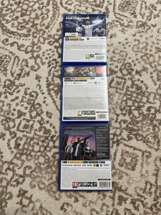 Продам 3 диска PlayStation 5