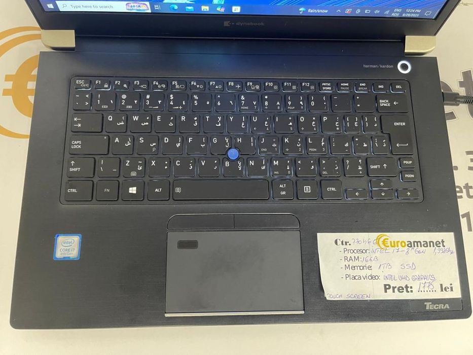 Laptop Toshiba Dynabook Tecra X40-F-13G cu procesor Intel(R) -T-