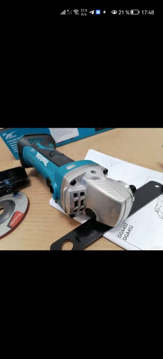 Акумляторный болгарка макита dga 452z