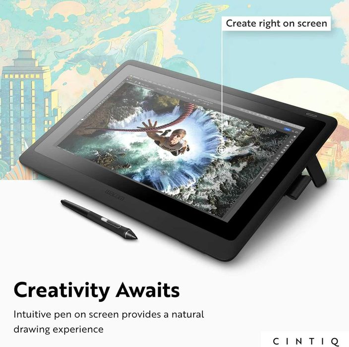Графический планшет Wacom Cintiq 16 Drawing Tablet