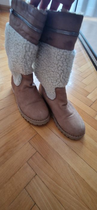 Ботуши с естествена вълна nine west