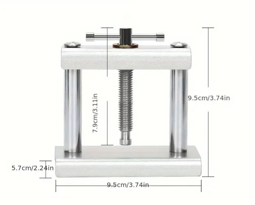 Presă pentru capace ceas