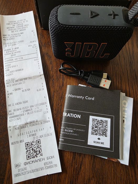 Bluetooth Колонка JBL GO 4 black