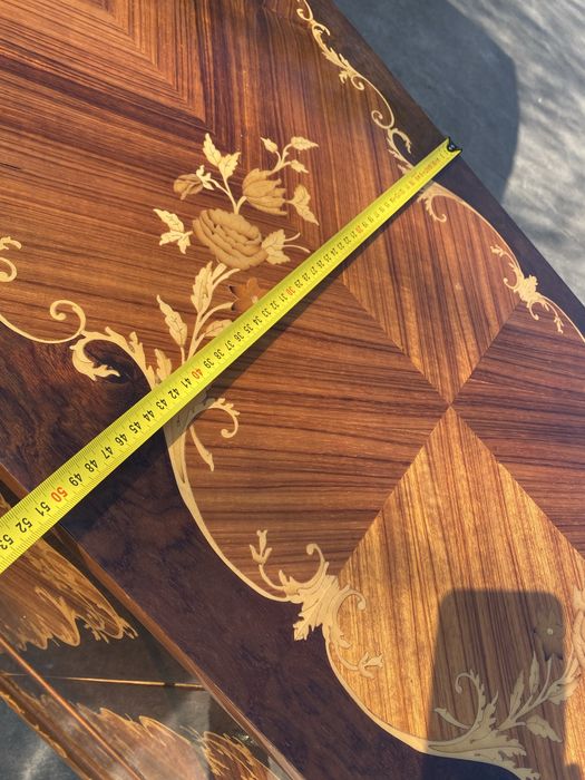 Винтидж шкаф интарзия Louis XV стил Франция 1930