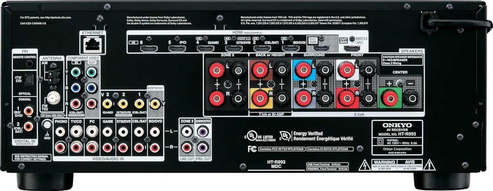 ONKYO HT-S9700THX 7.1 Dolby Atmos THX Домашно Кино / AV Receiver / Home Theater