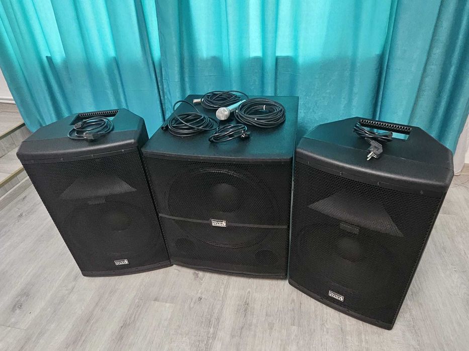 Sistem Audio Profesional pentru Evenimente – Stare Excelentă