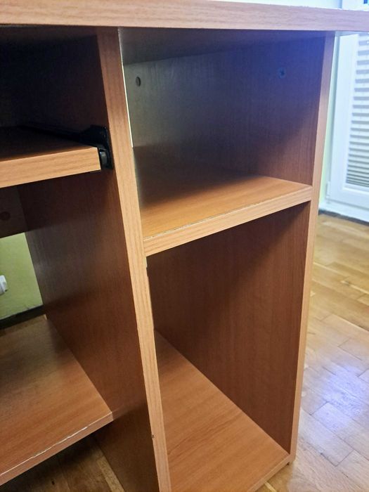 Компютърно бюро - ПДЧ, цвят череша