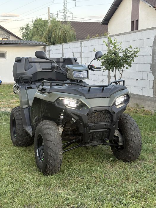 Polaris 570 EPS•2021•Lumini Led fabrica•Cutie spate•Acte la zi