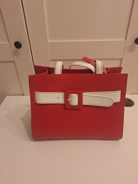 Ocazie : Geanta noua, piele naturala