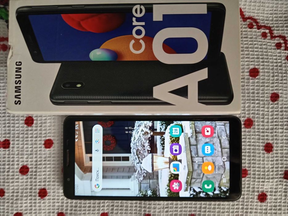 Samsung Galaxy A01 Core 16GB (Karobka bor, holati yaxshi)