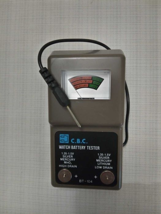 Тест за батерии за часовници