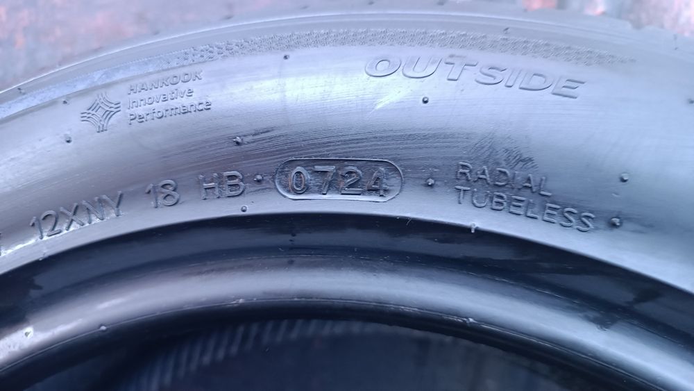 195/55/16 Hankook Дот 0724