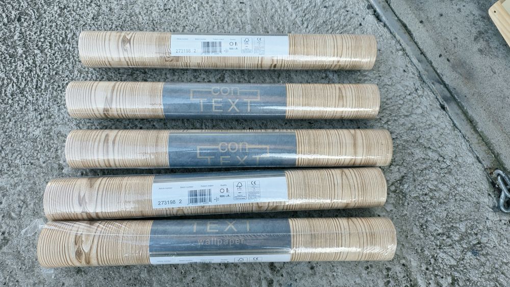 Tapet Wood hârtie - 5 role de 5.32m2