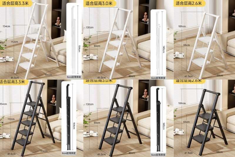 Стремянка стальная 3, 4, 5 ступени складная лестница нарвон narvon