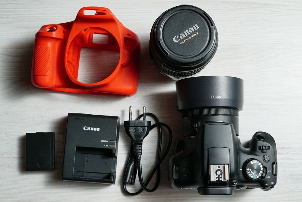 Canon eos 1300d и обьектив 50mm f1.8