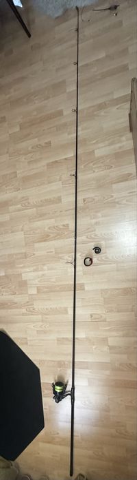 Lamsete Fox eos pro 3,5lb/ 3,9m + mulinete Dam quick 2 7000SLS